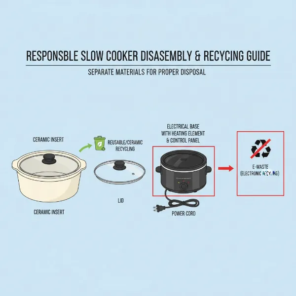 How to Responsibly Recycle Your Old Broken Slow Cooker